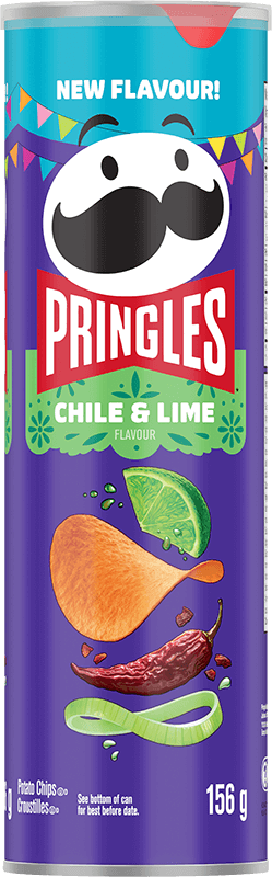 Pringles Chili & Lime 156g - Case of 14