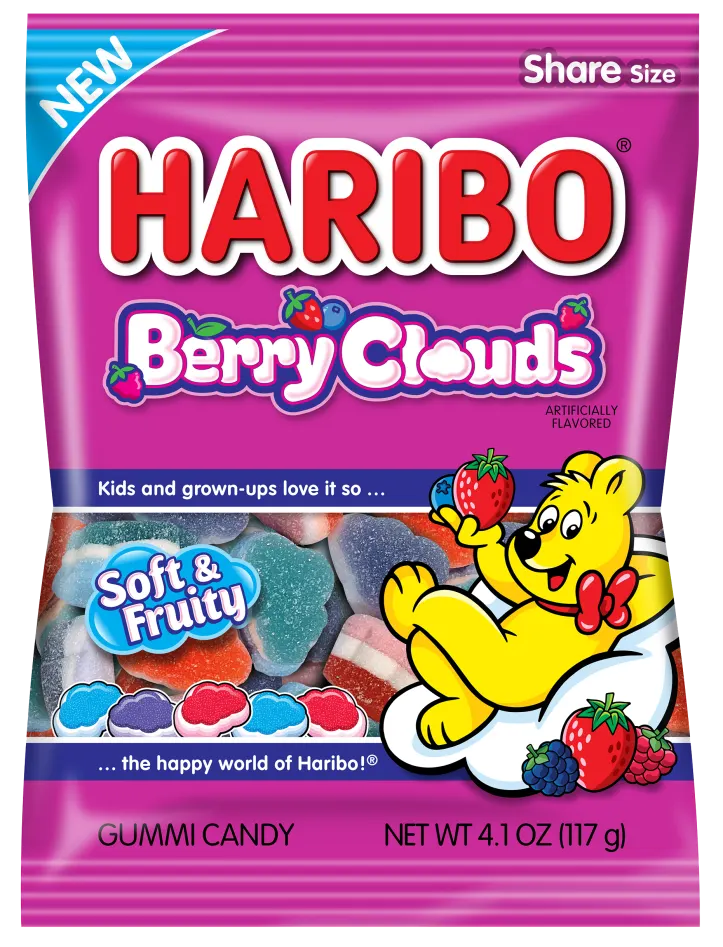 Haribo Berry Clouds - (Case of 12)