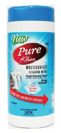 Pure Kleen Disinfecting Wipes 45Ct Leather