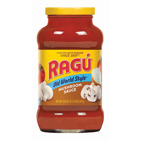 Ragu Mushroom Pasta Sauce 680g - Case of 12