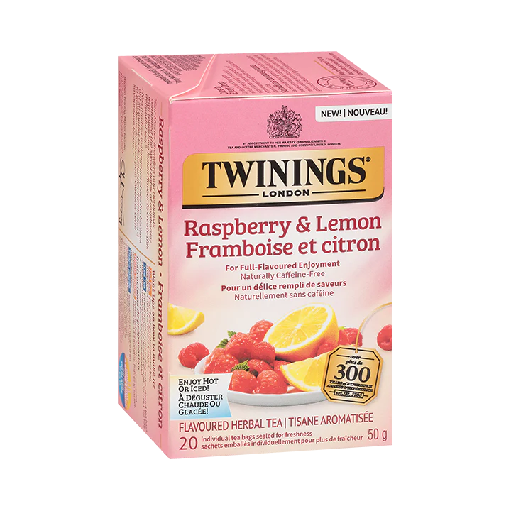 Twinings Raspberry Lemon Tea - 20ct