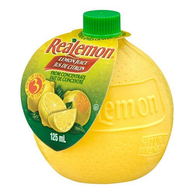 Realemon Lemon Juice 125ml - Case of 24