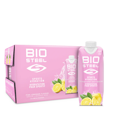 BioSteel Sports Hydration Pink Lemonade 500ml (12 Pack)