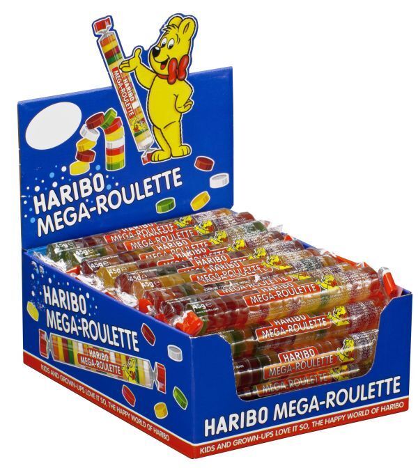 Haribo Mega Roulette Rolls - 24ct