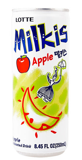 Lotte Milkis Apple 250ml - (6 Pack) - Korea