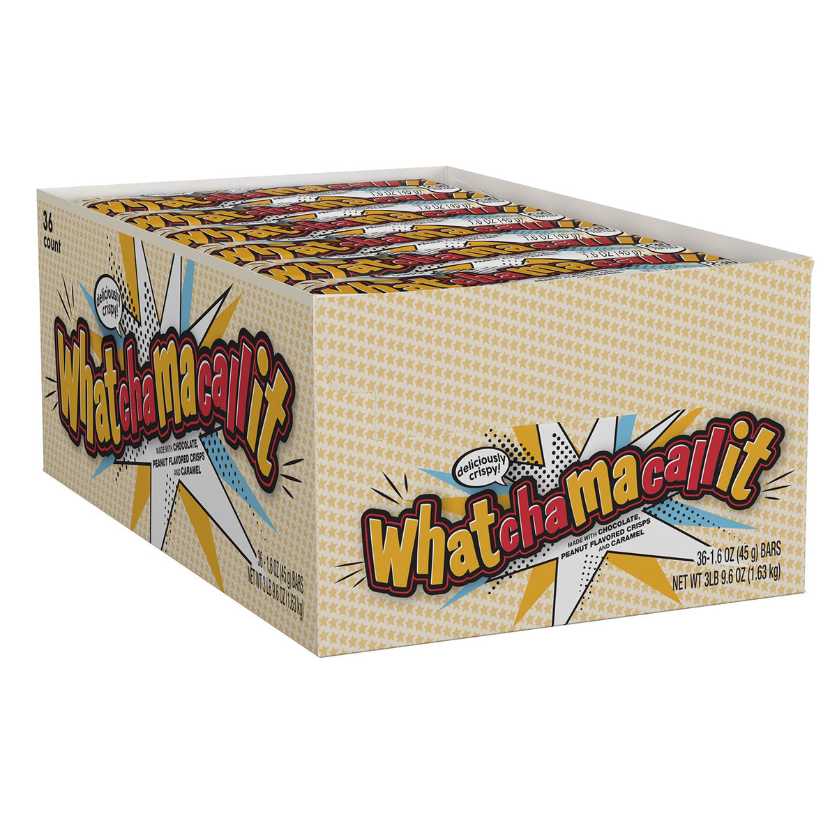 Whatchamacallit Chocolate Bar 45g - 36ct