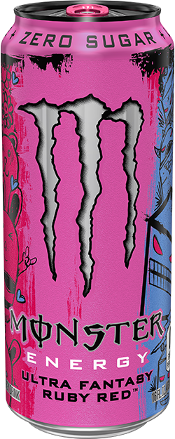 Monster Ultra Fantasy Ruby Red 473ml - 12 Pack