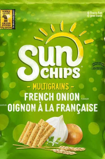 Sun Chips French Onion Multigrain Snacks 40g - 32ct