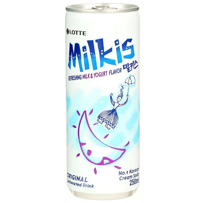 Lotte Milkis Milk Yogurt 250ml - (6 Pack) - Korea