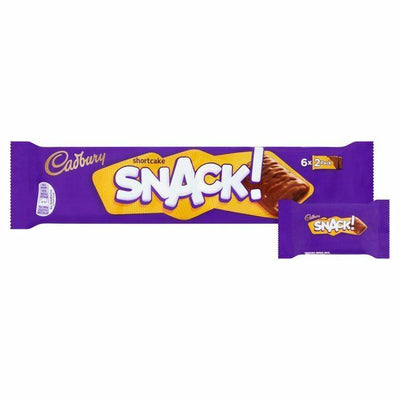 Cadbury Snack Shortcake 6pk - Box of 20 - UK