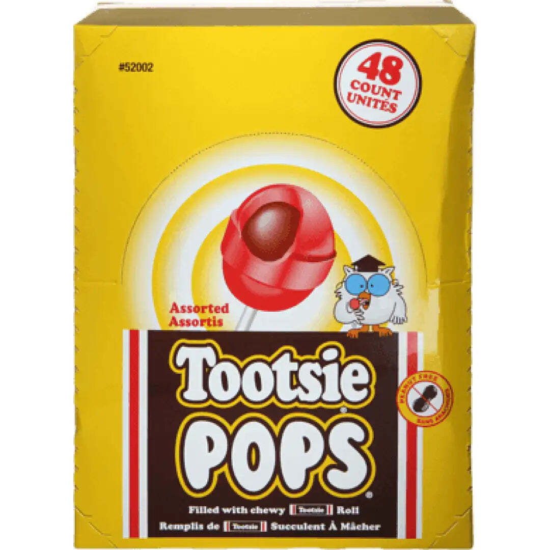 Tootsie Pops Assorted - 48Ct