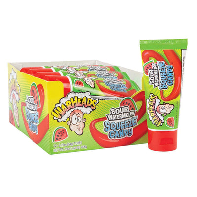 Warheads Sour Watermelon Squeeze Candy 64g (Case of 12)