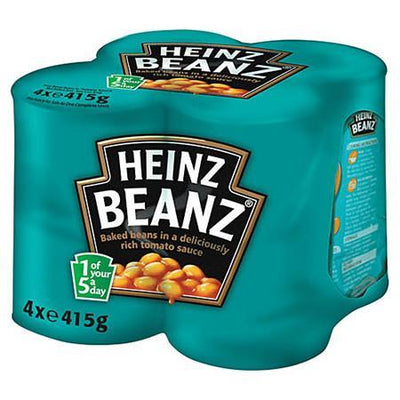 Heinz Beanz in Rich Tomato Sauce 415g - 4ct