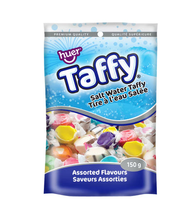 Huer Salt Water Taffy 150g (Case of 12)