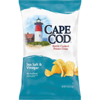 Cape Cod Original Sea Salt & Vinegar - Case of 12