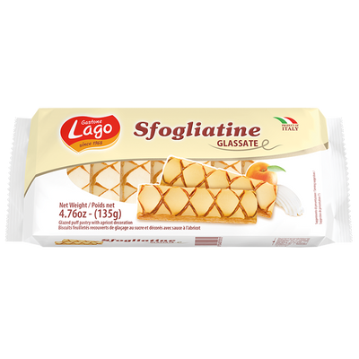 Lago Sfogliatine Glassate Wafer 135g - Europe