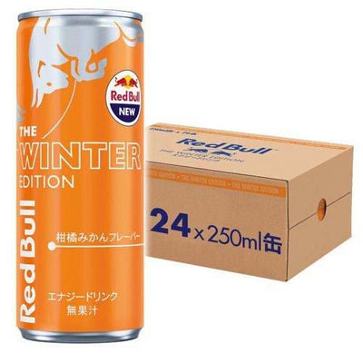 Red Bull Energy Drink Winter Edition 250ml - Case of 24 (Japan)