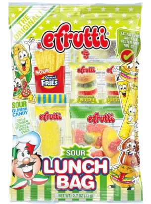 Efrutti Sour Lunch Bag (Case of 12)