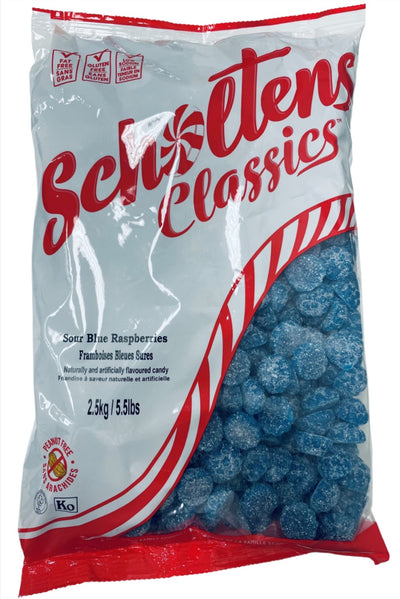 Scholtens Sour Blue Raspberries 2.5kg