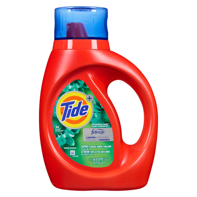 Tide + Febreze Botanical Rain Lasting 24 Loads 1L