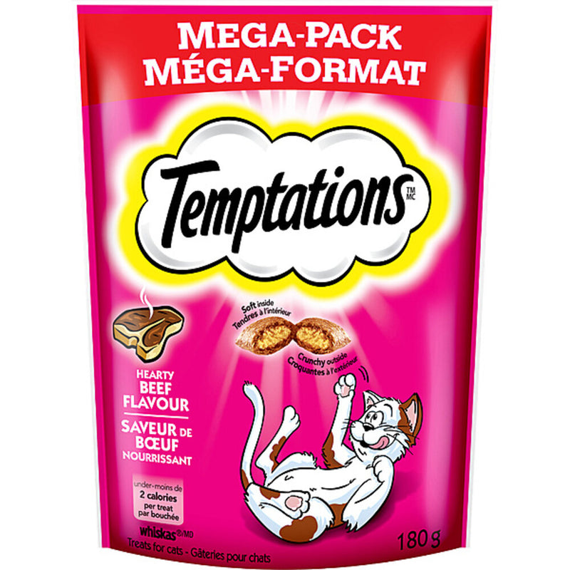 Temptations Hearty Beef Dog Food 180g - Case of 10