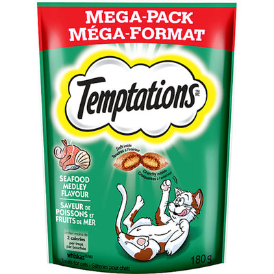 Temptations Seafood Medley Dog Food 180g - Case of 10