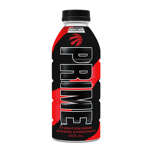 Prime Hydration Black Toronto Raptors (Limited) - Case of 12