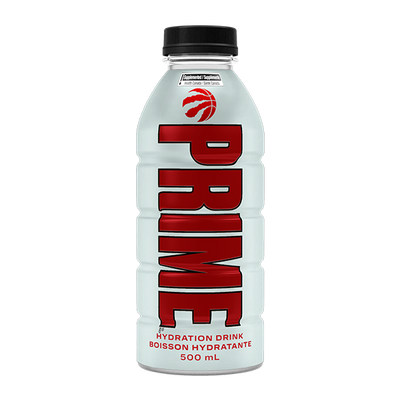 *PRE-ORDER* Prime Hydration White Toronto Raptors (Limited) - Case of 12