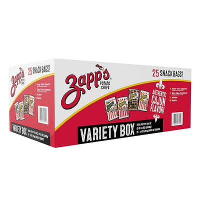 Zapps Kettle Potato Chips Variety Box (Case of 25)