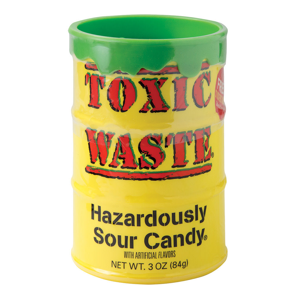 Toxic Waste Bank Candy With Sticker 84g - Case of 12