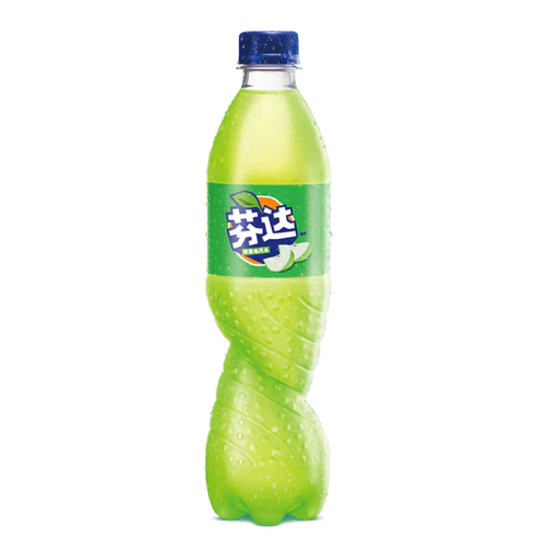 Fanta Green Apple Flavor - (Case of 12) - China