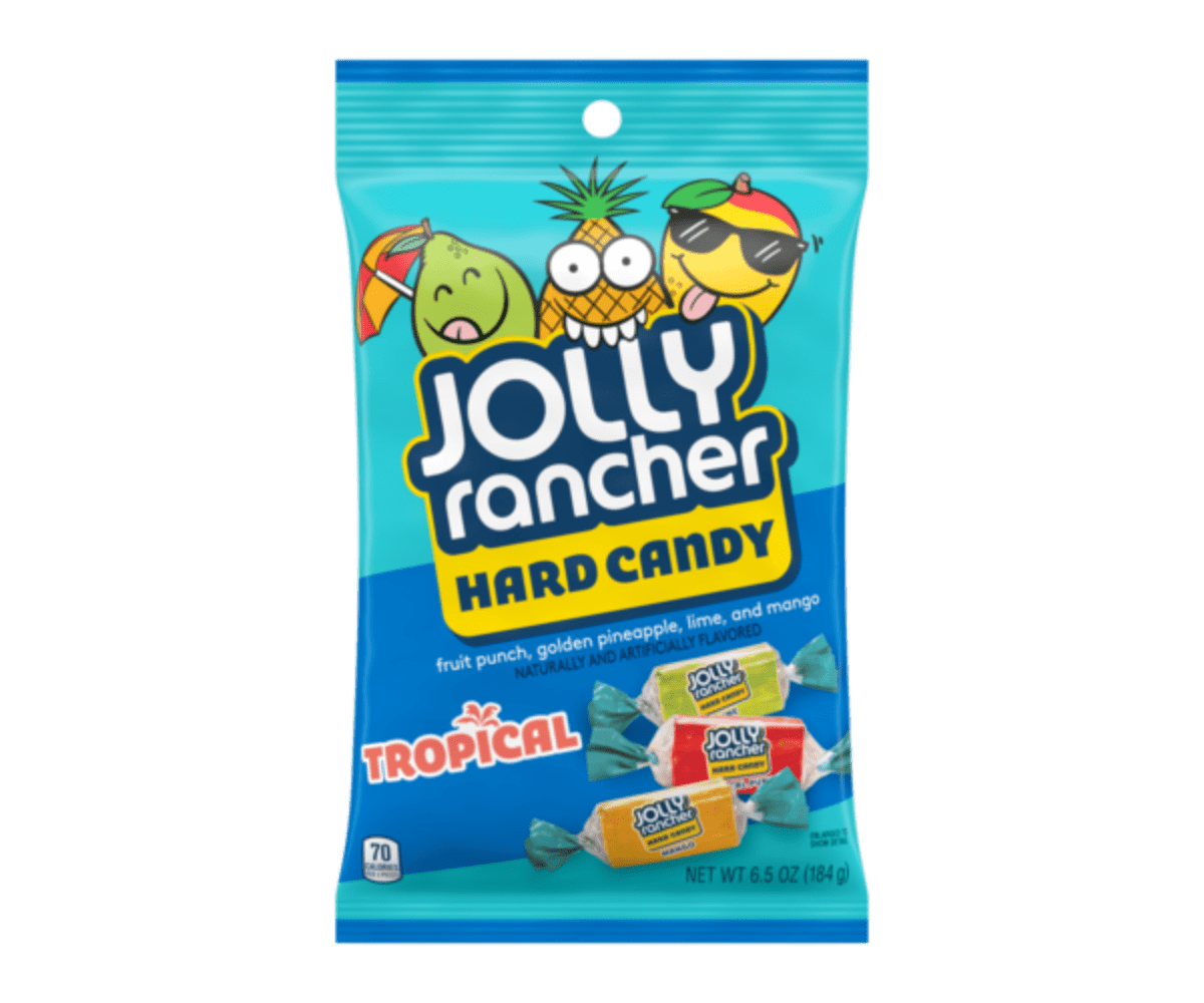 Jolly Rancher Tropical Hard Candy 184g (Case of 12)