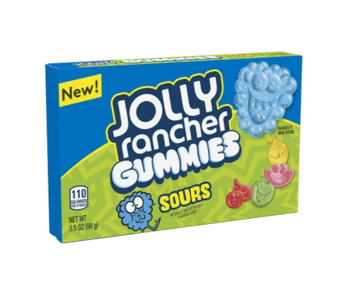 Jolly Rancher Gummies Sours Theater Box (Case of 11)