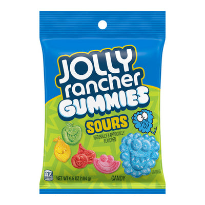 Jolly Rancher Gummies Sours 184g (Case of 12)