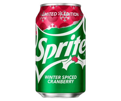 Sprite Winter Spiced Cranberry - Case of 12