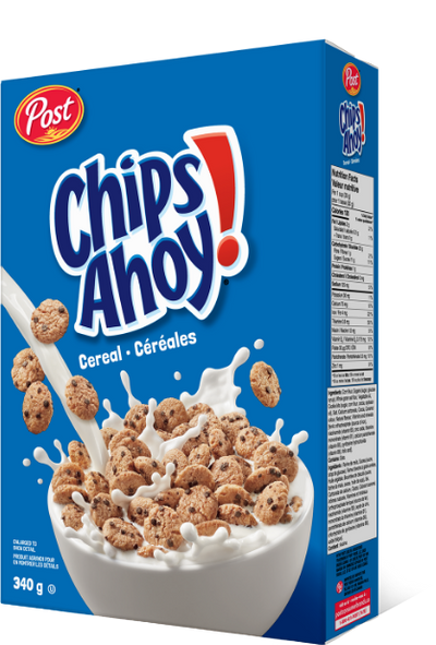 Post Chips Ahoy Cereal 340G - Case of 12