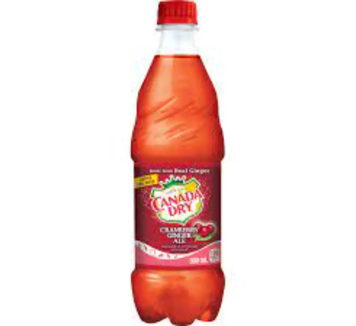 Canada Dry Cranberry Ginger Ale 500ml (24 pack) - Canadian