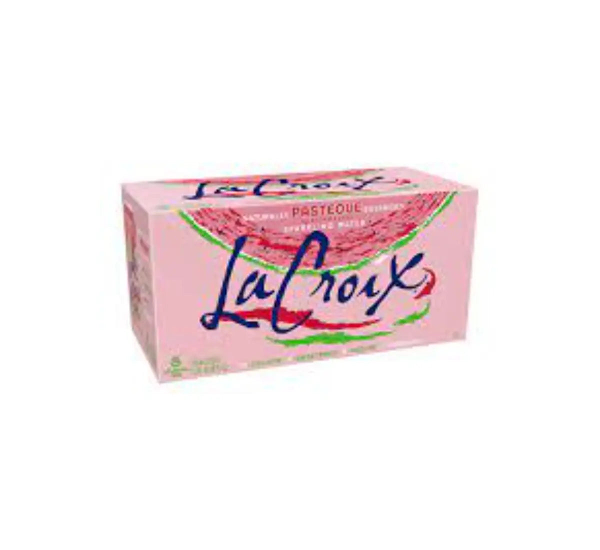 La Croix Naturally Watermelon Essenced  Sparkling Water 355ml (8 pack)