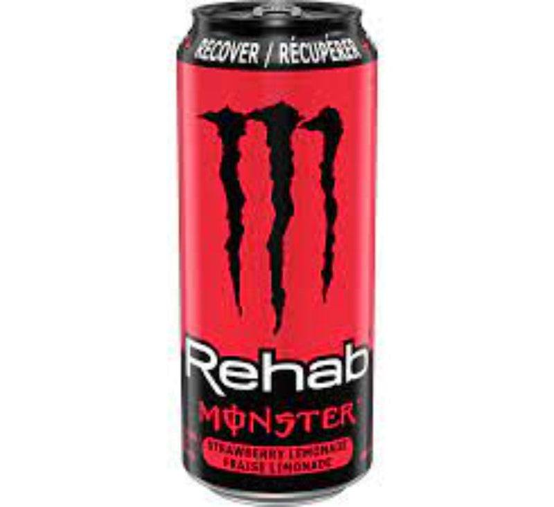 Rehab Monster Strawberry Lemonade 458ml (12pack)