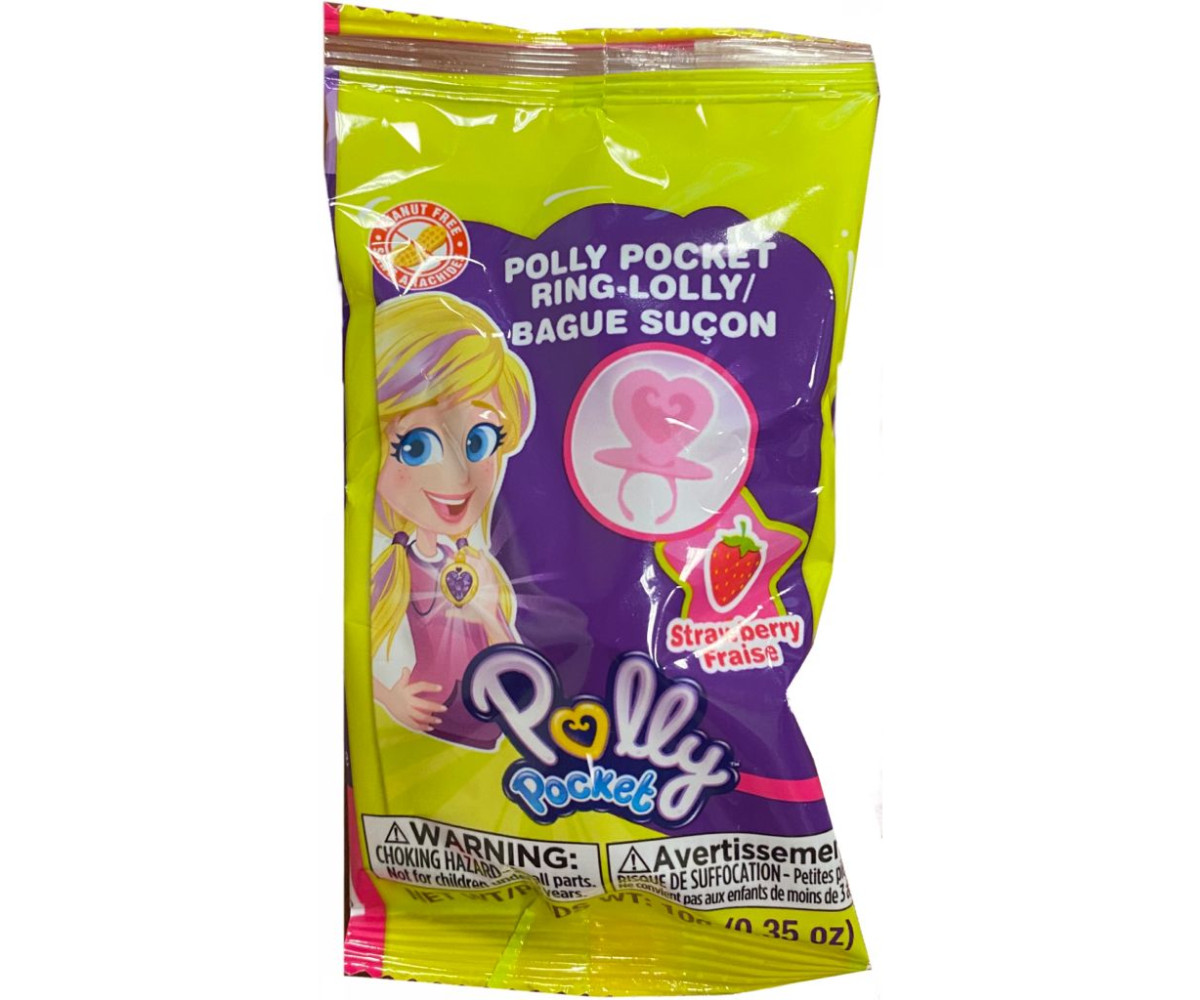 Polly Pocket Ring Lolly (Case of 24)