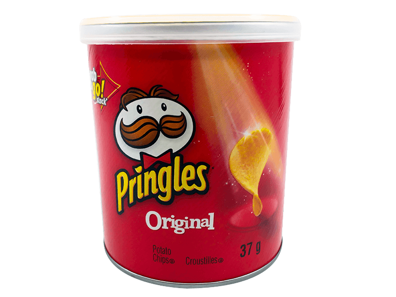 Pringles Original Potato Chips 37g (12 Cans)
