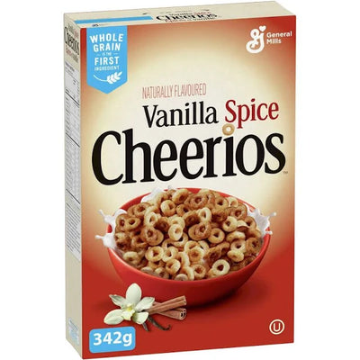 Cheerios Vanilla Spice Cereal 342g - Case of 12